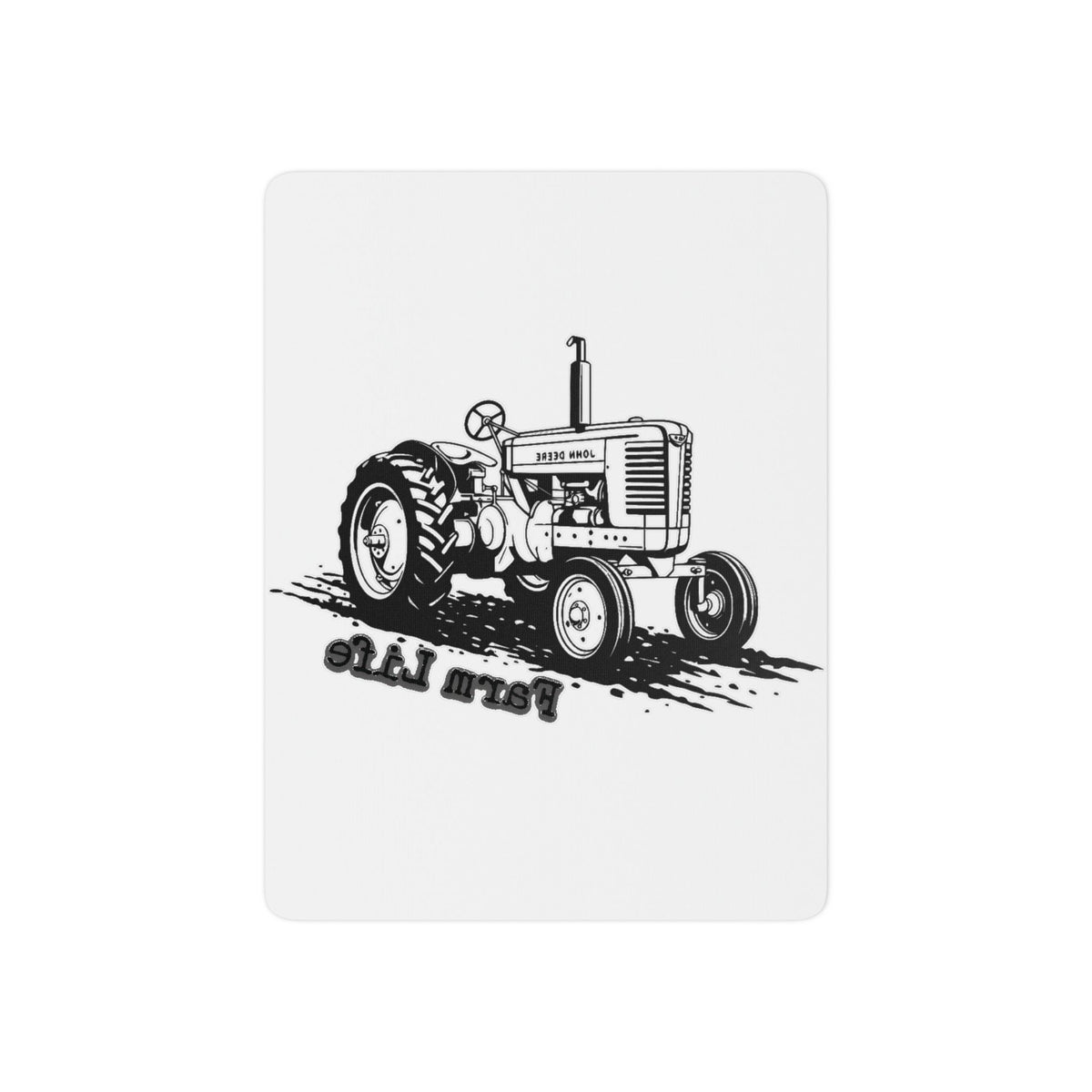Tractor Temporary Tattoo - Vintage Farm Illustration
